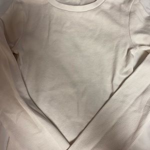 zara white long sleeve bodysuit